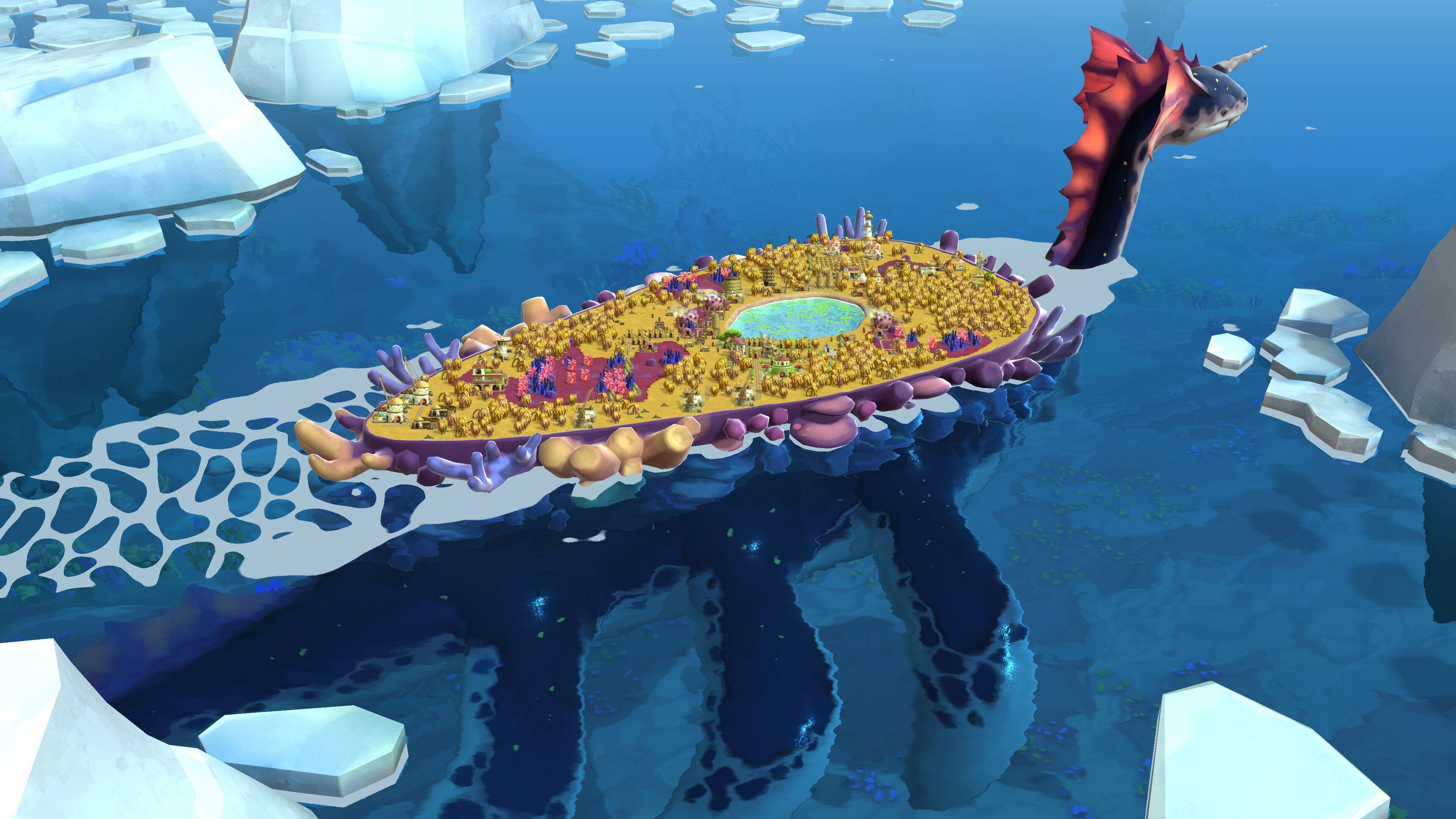 The Wandering Village skal utvides med The Last Leviathan DLC