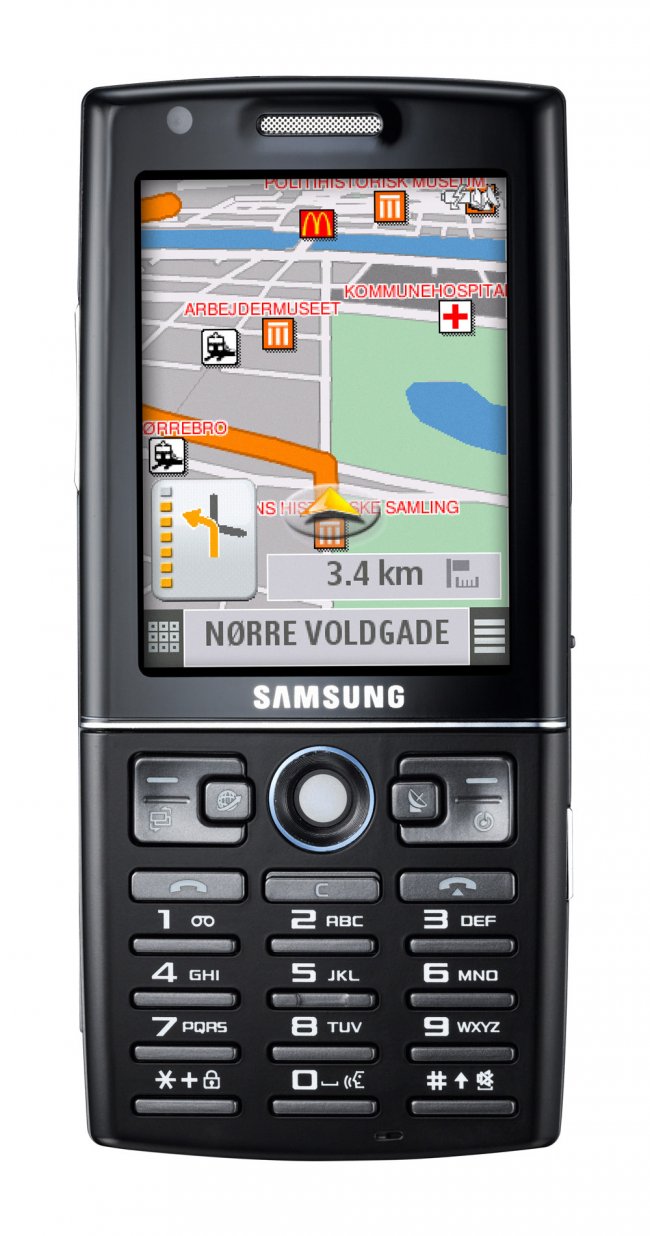 GPS-mobil fra Samsung