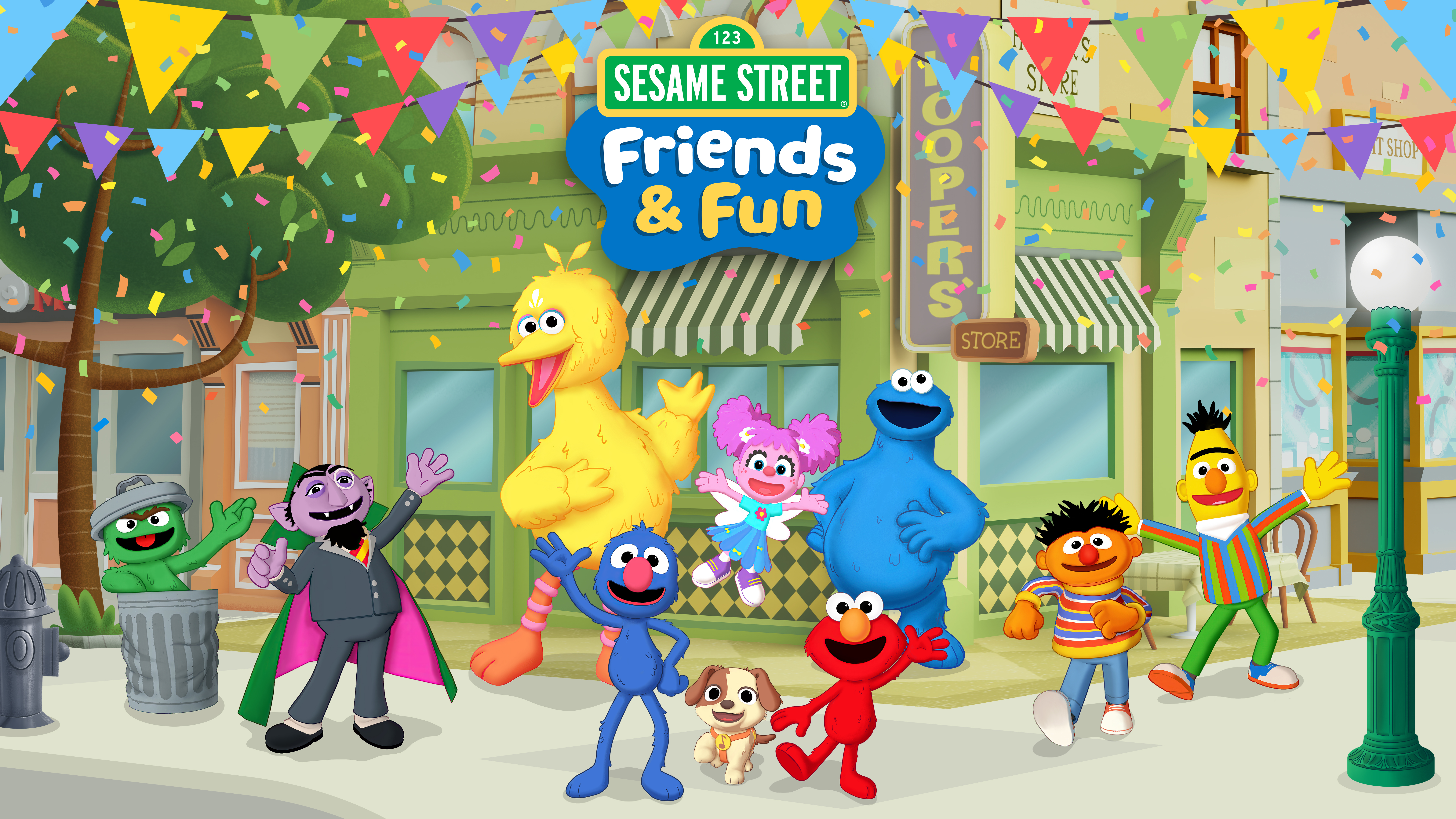 Sesame Street får sin egen 3D-eventyrspillversjon med Friends & Fun