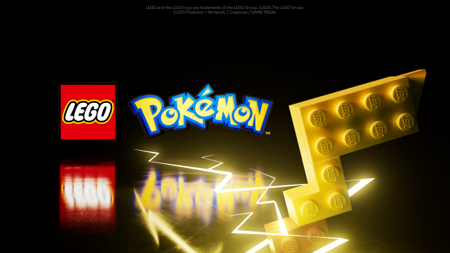 Lego og Pokémon går sammen om en rekke sett i 2026