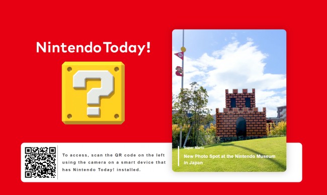 Nintendo-museet legger til et ikonisk 8-biters Mario-slott som fotomotiv