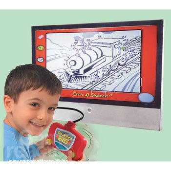 Etch A Sketch på storskjermen