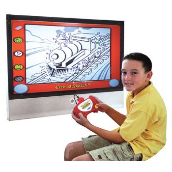 Etch A Sketch på storskjermen
