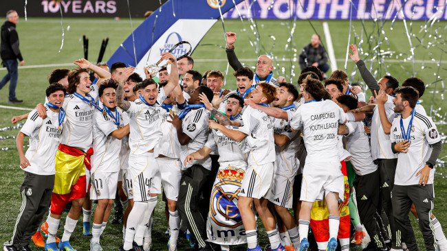 Real Madrids U-19-lag vinner UEFA Youth League, og målvakten blir innkalt av Arbeloa