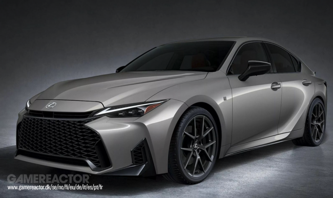 Lexus ansiktsløftninger IS, for tredje gang