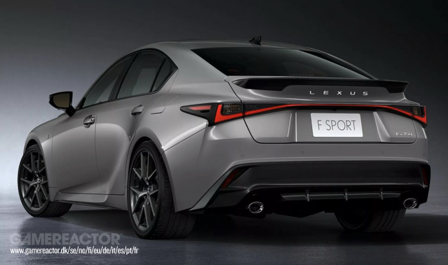 Lexus ansiktsløftninger IS, for tredje gang