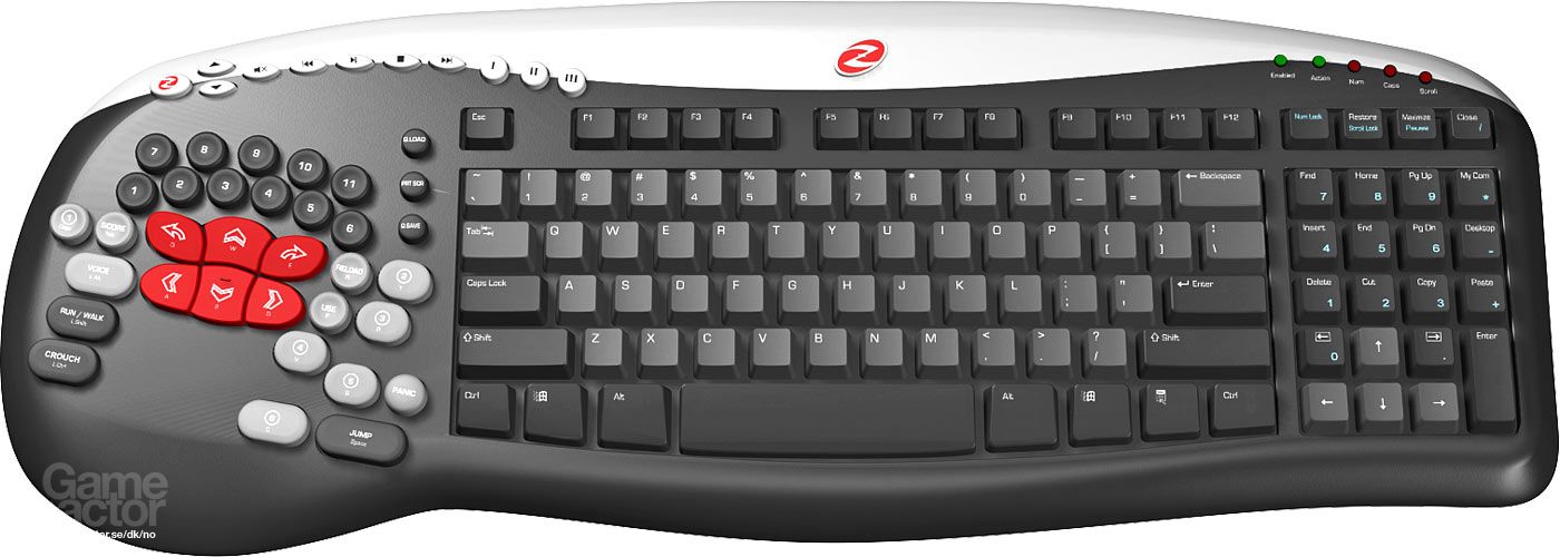 Test Zboard Merc Gaming Keyboard Zboard MERC Gaming Keyboard