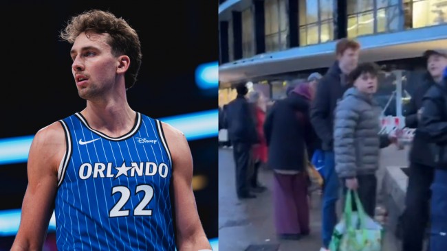Franz og Moritz Wagner blir møtt av hundrevis av fans i Berlin før NBA-kamp