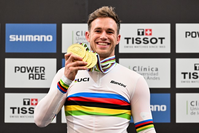 Harrie Lavreysen triumferer i UCI Track Cycling World Championships med fire gullmedaljer