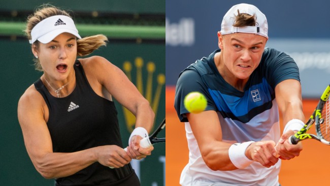 Holger Rune benekter sladder om at han skrev til Anna Kalinskaja ti ganger for å få en date