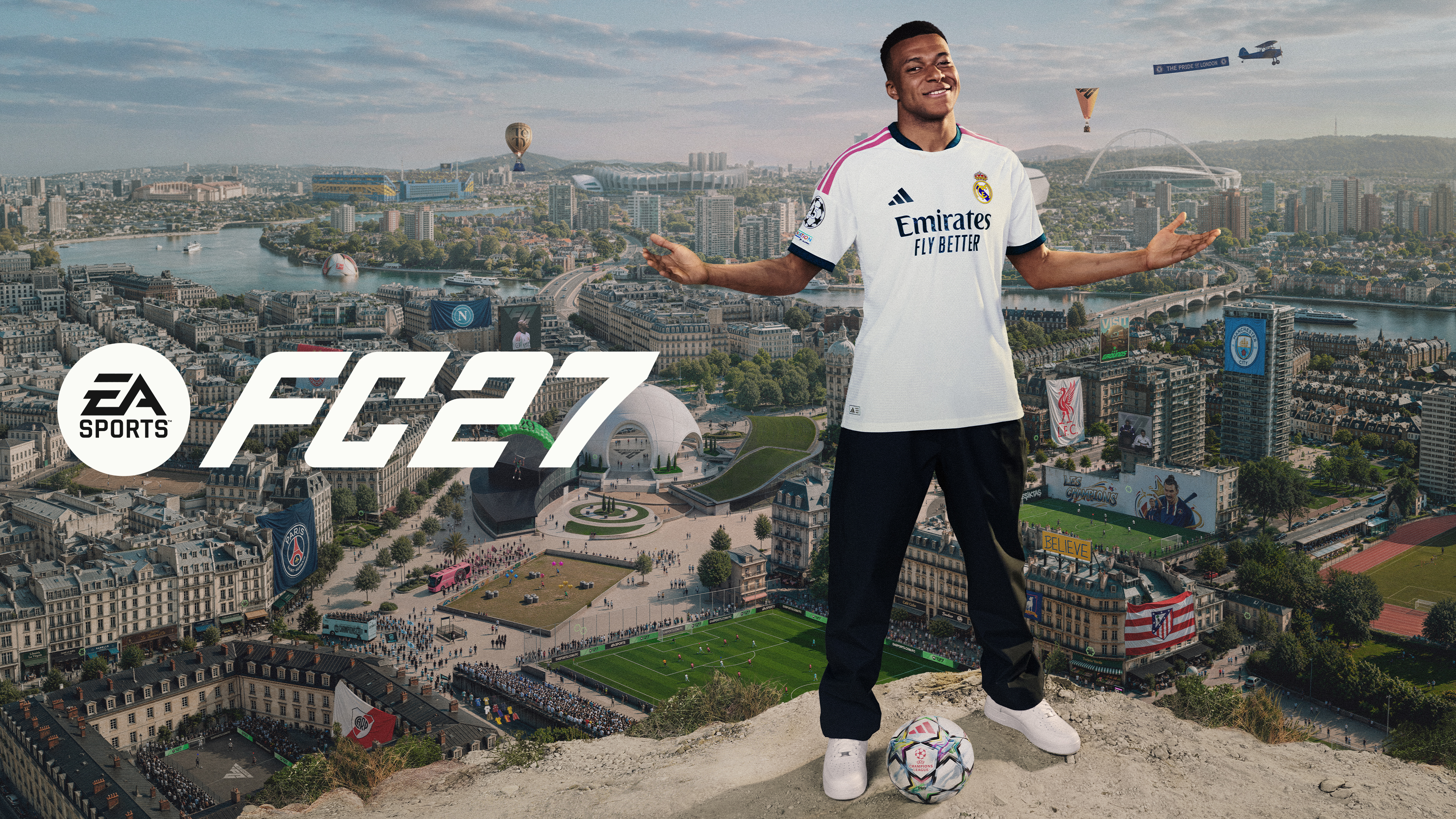 Kylian Mbappé pryder også forsiden til Standard Edition av « EA Sports FC 27 