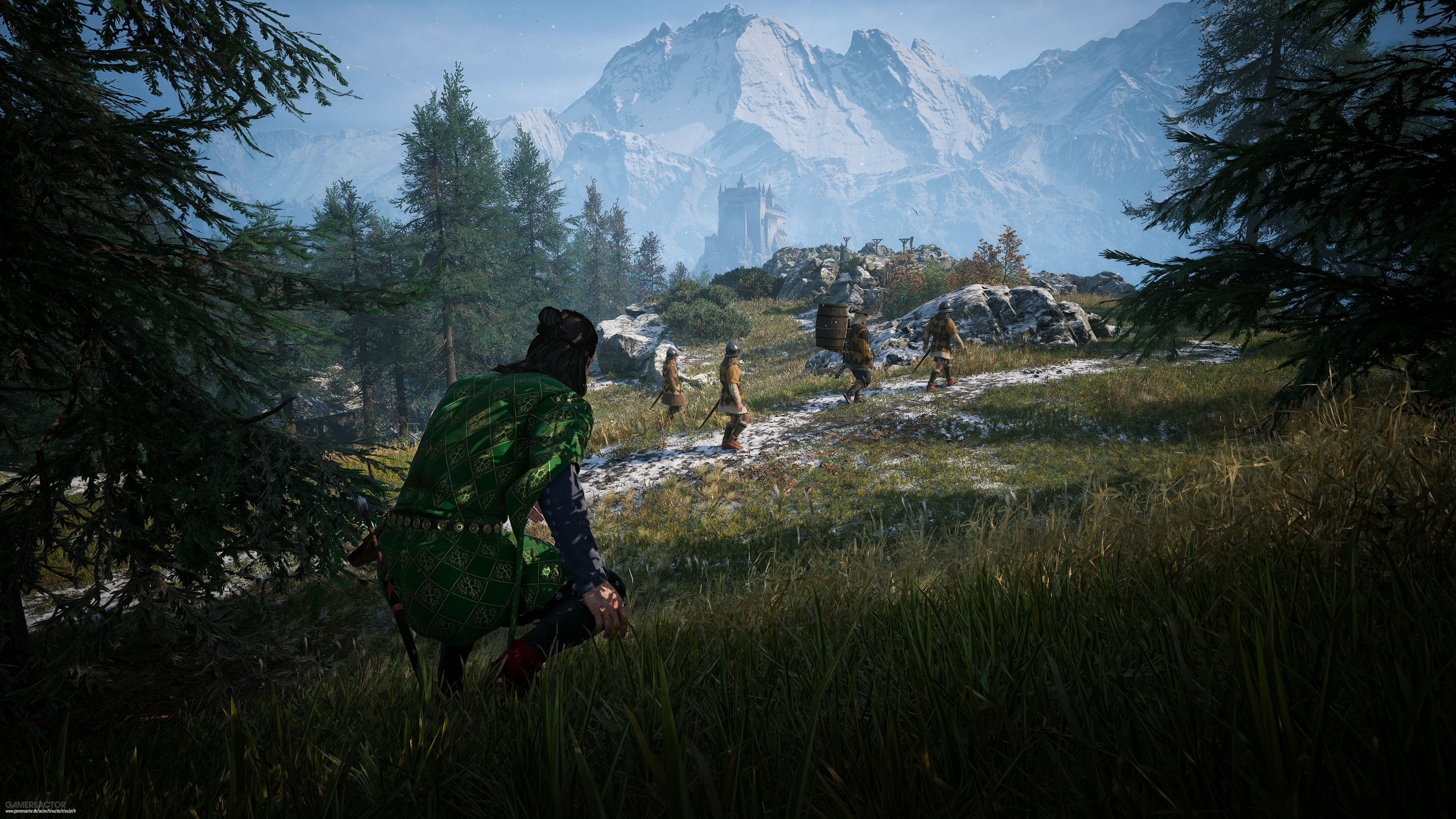 Hele « The Blood of Dawnwalker leveres på en plate, men Bandai Namco anbefaler å installere oppdateringen som ble sluppet på lanseringsdagen