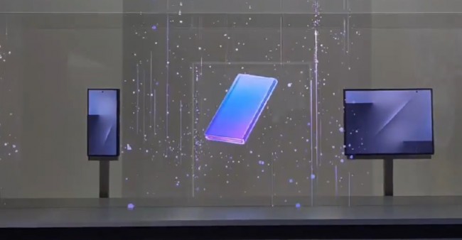 Første titt på Samsungs trippel-folding telefon avslørt