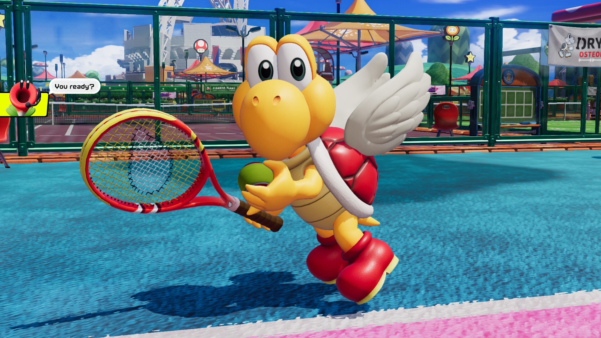 Mario Tennis Fever oppdatert til versjon 1.1.1