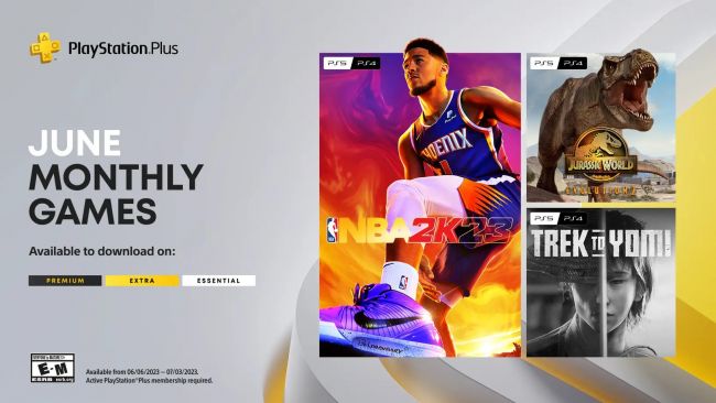 PlayStation Plus Essential gir bort NBA, dinosaurer og samuraier gratis i juni