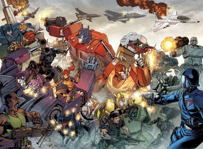 Transformers og G.I. Joe får en live-action crossover-film