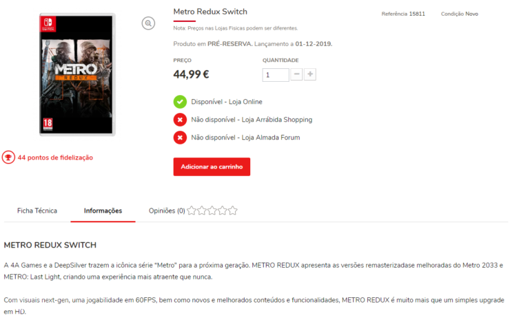 Metro Redux