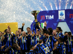 Inter Milan vinner sin 21. ligatittel med 2-0-seier over Parma, 12 poeng foran Napoli
