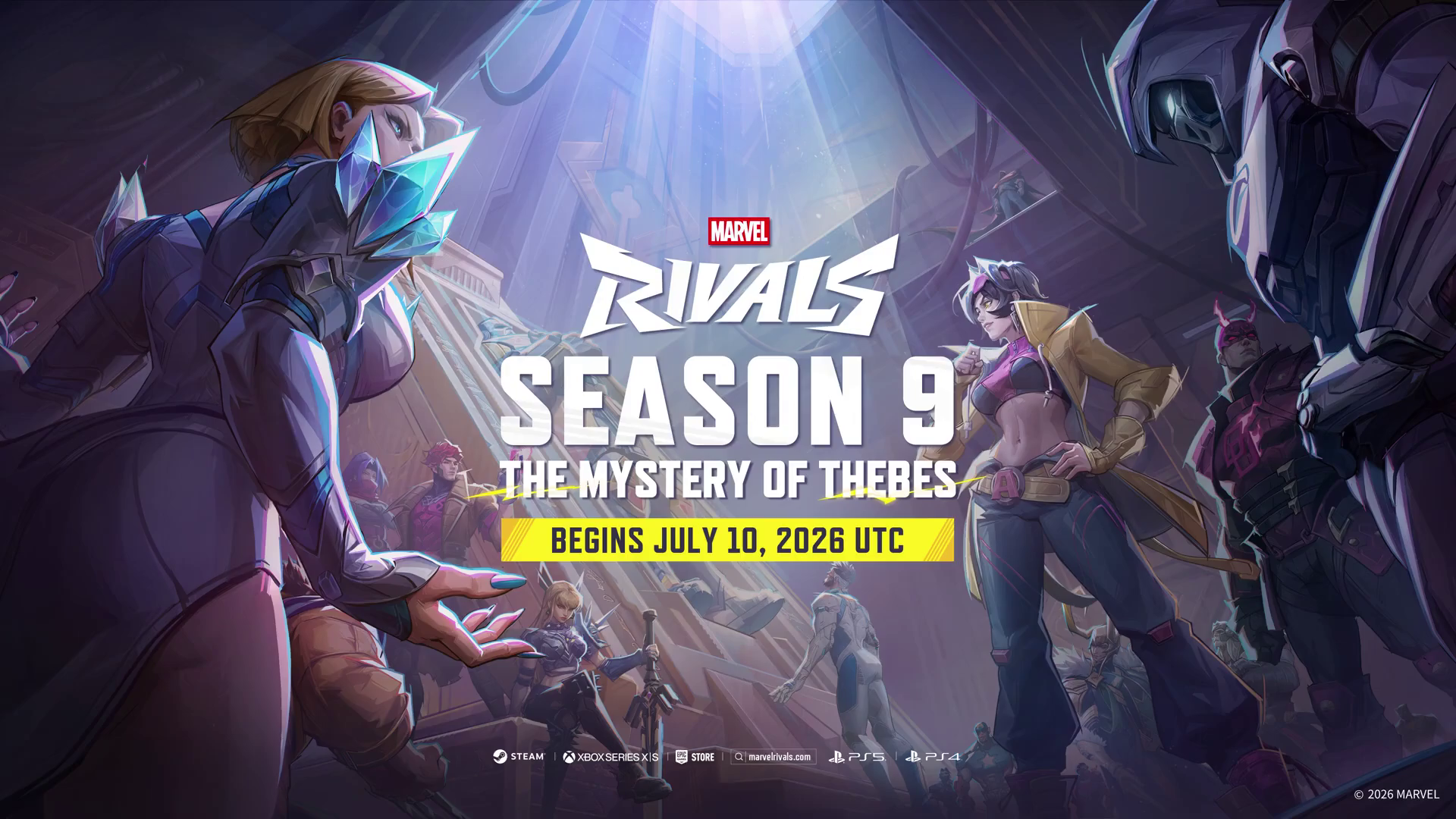 Den største oppdateringen hittil til Marvel Rivals kommer i sesong 9