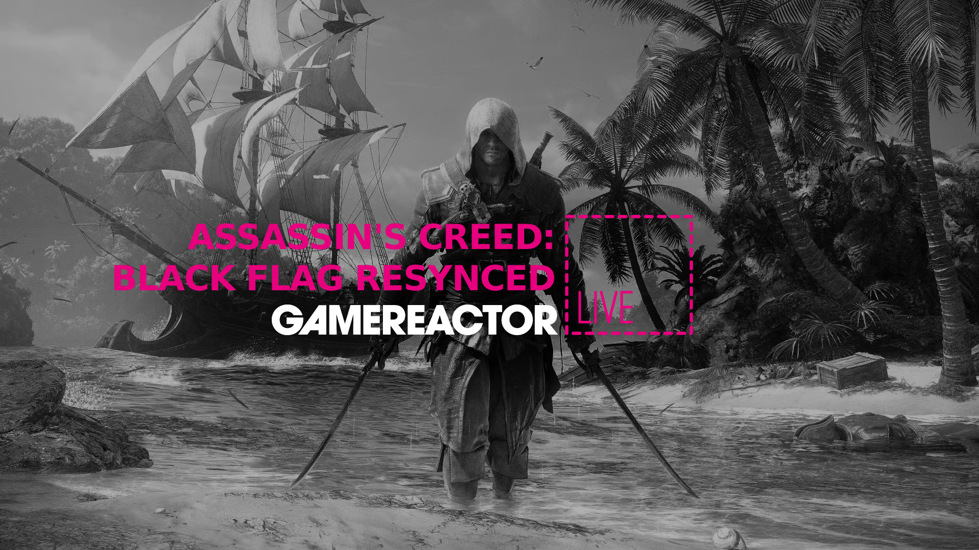 I dagens GR Live skal vi spille «Assassin's Creed: Black Flag Resynced»