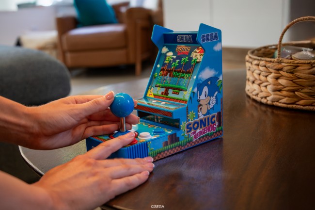 Sega og MyArcade lanserer to Sonic mini-arkademaskiner