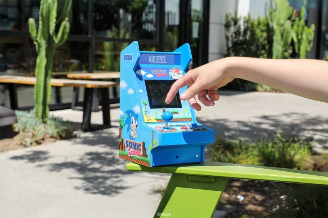 Sega og MyArcade lanserer to Sonic mini-arkademaskiner