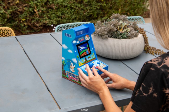 Sega og MyArcade lanserer to Sonic mini-arkademaskiner
