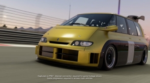 Den helt sprø Renault Espace F1 kommer til GT7