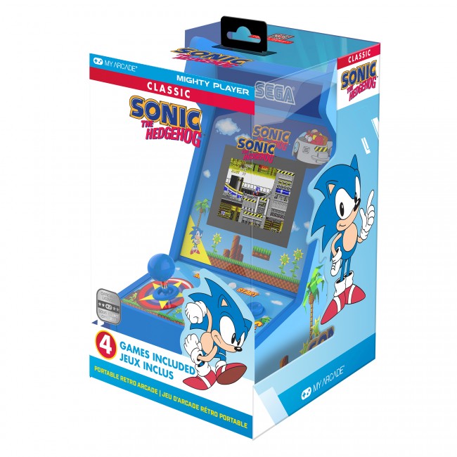 Sega og MyArcade lanserer to Sonic mini-arkademaskiner