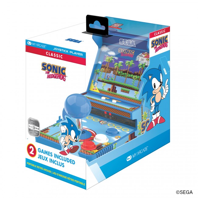 Sega og MyArcade lanserer to Sonic mini-arkademaskiner