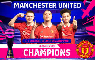 Manchester United kronet er vinnerne av eFootball Championship Pro 2023