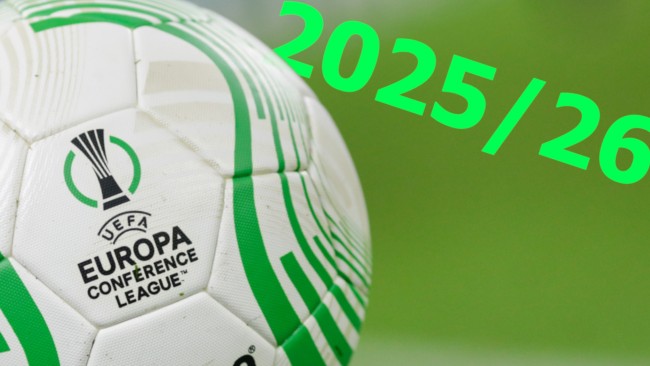 UEFA Conference League fullstendig kampprogram fra september til desember 2025, hele ligafasen