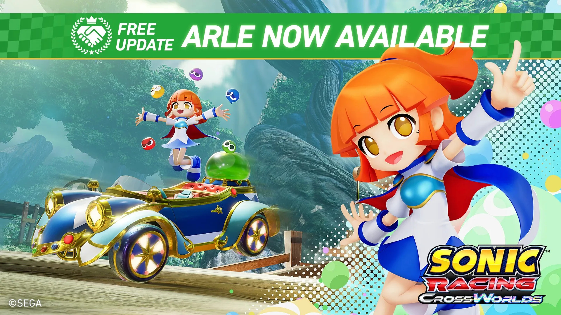 Sonic Racing: Crossworlds får en Puyo-veteran som sjåfør