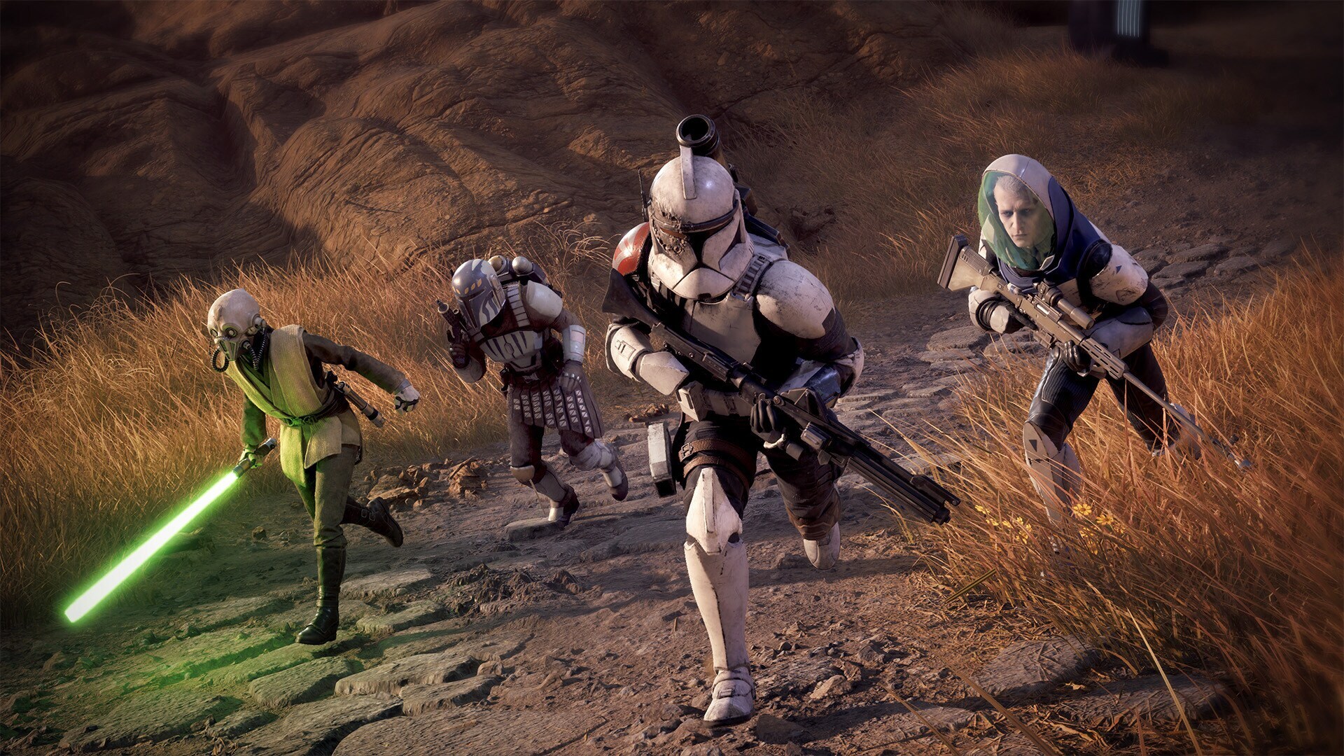 Skuespillerne fra «Star Wars: The Clone Wars» og «The Bad Batch» er tilbake i stemmeskuespillerbesetningen til «Zero Company