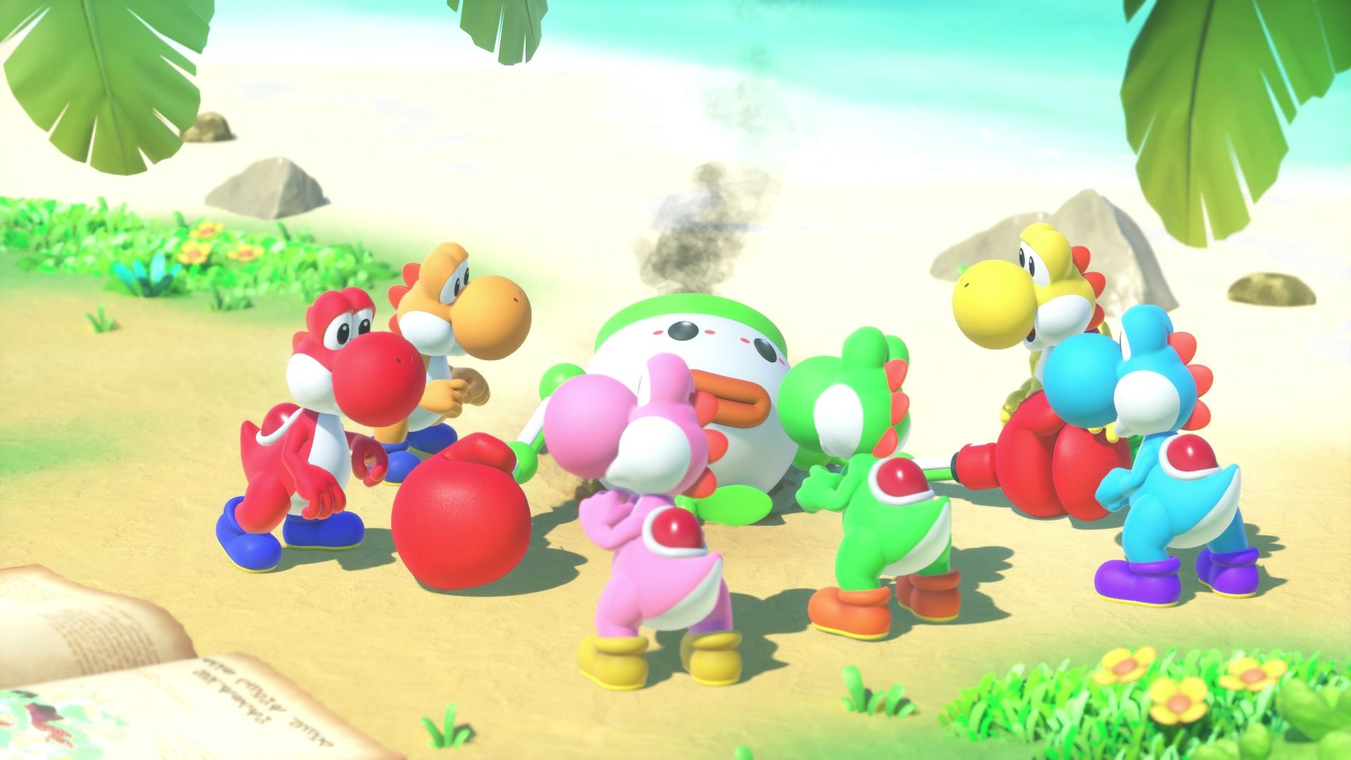 Her er åpningsfilmen til Yoshi and the Mysterious Book