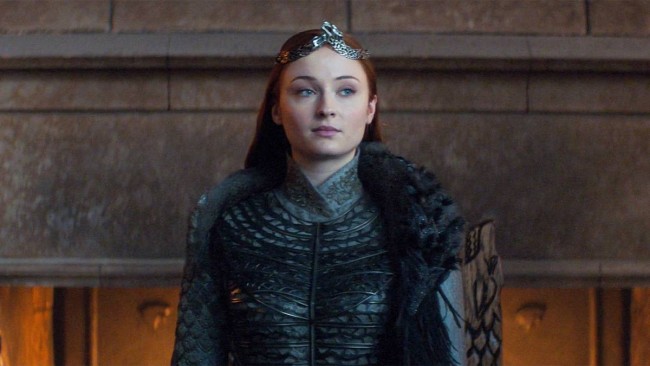 Sophie Turner var "veldig fornøyd" med Sansa Starks slutt i Game of Thrones