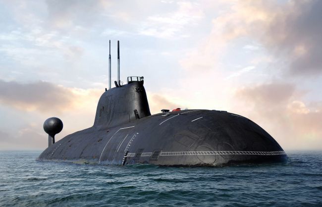 Den britiske marinen forveksler en prompende hval med russiske droner som retter seg mot britiske atomubåter