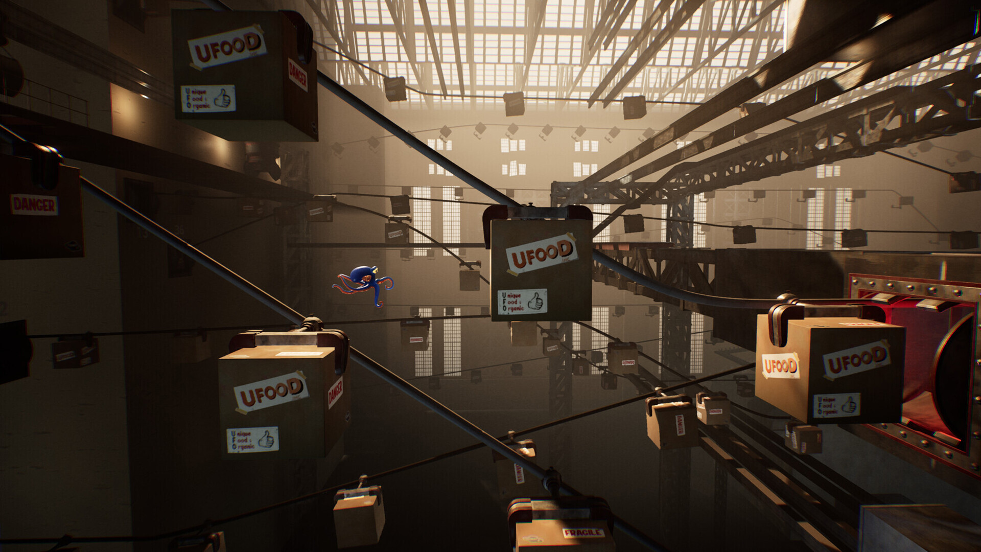 Darwin's Paradox! er en blanding av Looney Tunes, Inside og Ori