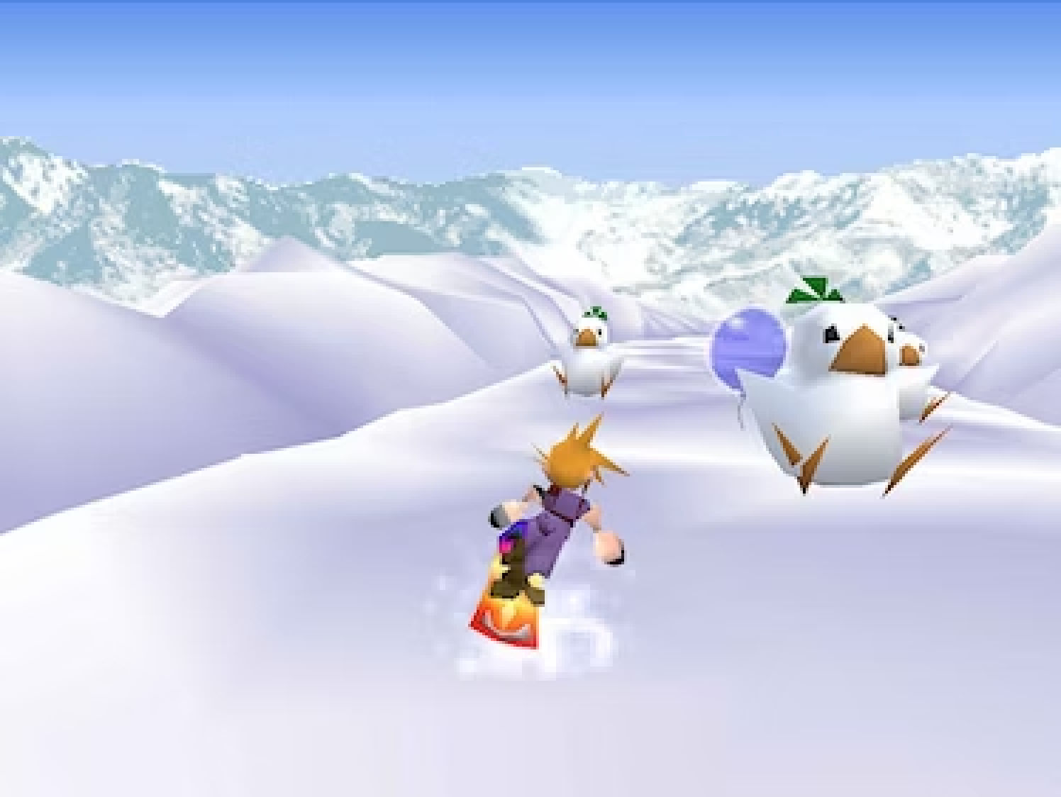 Final Fantasy VII Rebirth har ikke snowboarding
