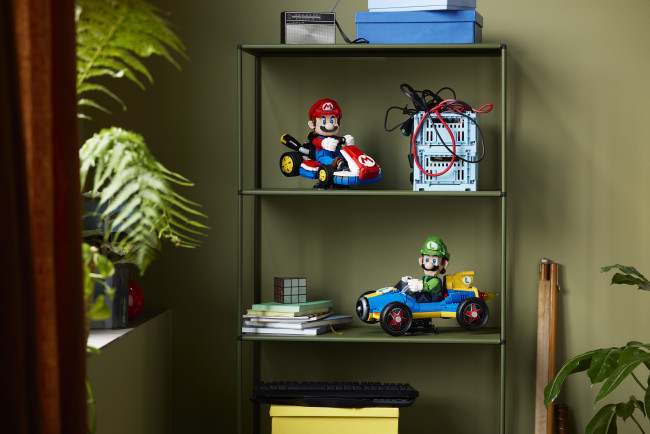 Luigi får Lego Mario Kart-behandling med Mach 8-settet