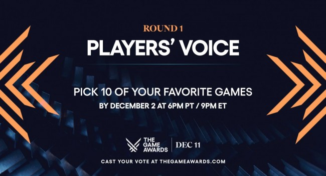 De nominerte Player's Voice-spillene til The Game Awards har blitt avslørt