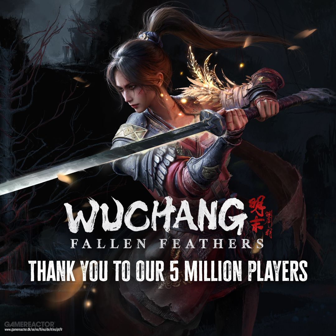 Wuchang: Fallen Feathers har nådd fem millioner spillere i løpet av det første året