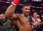 &Oslash;yeblikket Jake Paul blir sl&aring;tt ned for f&oslash;rste gang i karrieren av Anthony Joshua