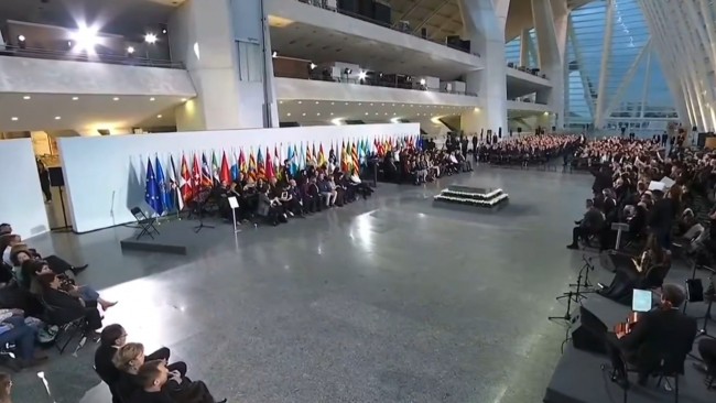 Valencias president ble hysjet på under statsbegravelsen for ofrene for DANA: "Morder, feiging"