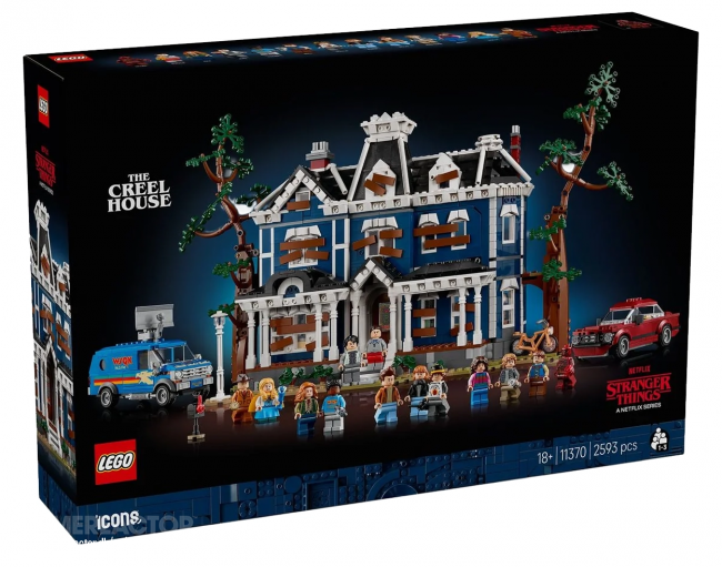 Første bilder og detaljer om Lego og Stranger Things mega-sett 'The Creel House' lekket