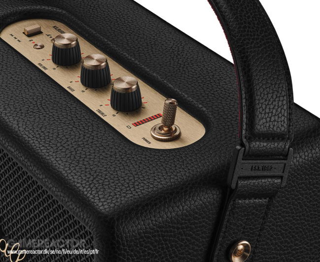 Marshall Kilburn III Bluetooth Lautsprecher - 50h Spielzeit, IP54 Wasserdicht