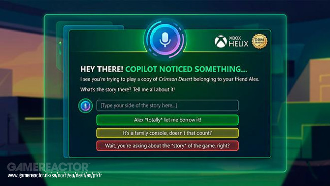 Xbox Project Helix sin Copilot-baserte DRM tilsynelatende lekket