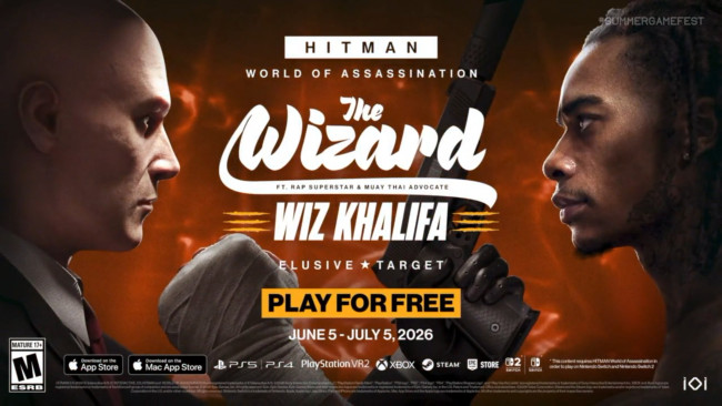 Wiz Khalifa er den siste kjendisen som jages av Agent 47