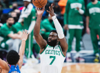 Boston Celtics' Jaylen Brown f&aring;r 50 000 dollar i bot for &aring; ha kritisert dommerne p&aring; Twitch