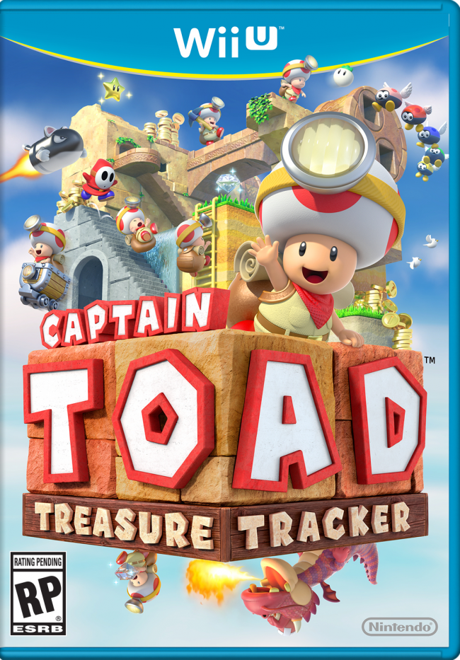 Sjekk ut omslaget til Captain Toad: Treasure Tracker